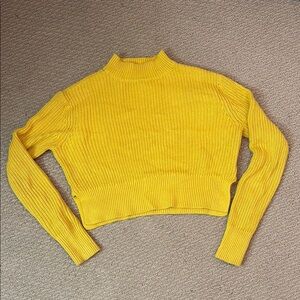 LA Hearts Yellow Sweater